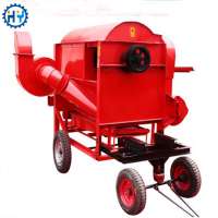 Agricultural grain seed peeling machine