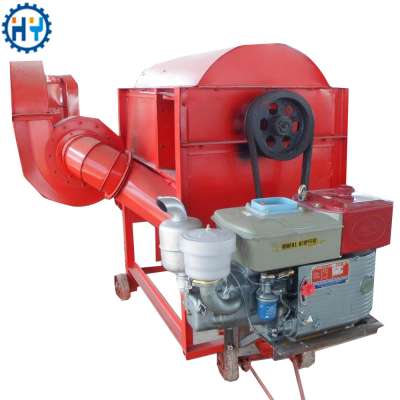 Agricultural grain seed peeling machine