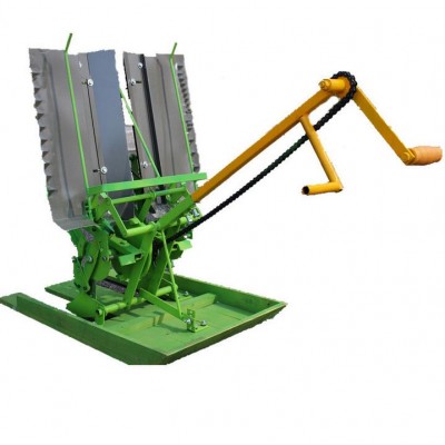 Factory offer 2 row manual rice transplanter machine price